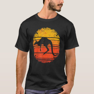T-shirt Australie Kangaroo Zoo Animal Aussie Retro Kangar