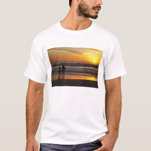 T-shirt Australie, Queensland, Gold Coast, Surfeurs à