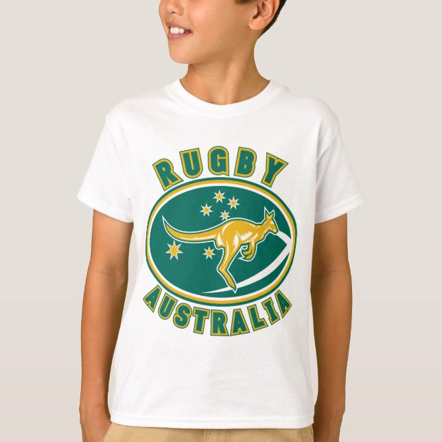 T-shirt Australien de wallaby de kangourou de l'australie (Devant)