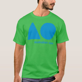 T-shirt australien ouvert aux jeux australiens ouvert ao a