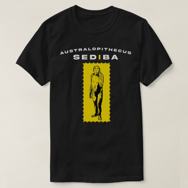 T-shirt Australopithecus sediba (Design devant)