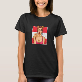 T-shirt Austria For Girl Austrian Flag For Women Austria