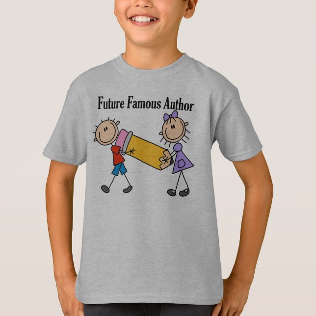 T-shirt Auteur célèbre d'avenir (Devant)
