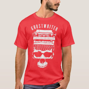 T-shirt Auteur de Ghostwriter Halloween Auteur Ghost Typew