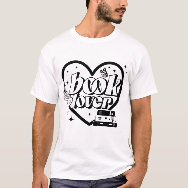 T-shirt Auteur de livres (Devant)