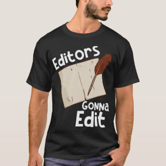 T-shirt Auteur Écrivain Écrivain Écrivain Enseignant