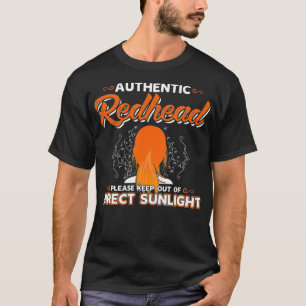 T-shirt Authentique Redhead Keep Hors Sunlight Ginger cade