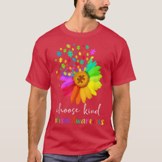 T-shirt Autism Awareness Acceptance Women Mom Teacher Choo