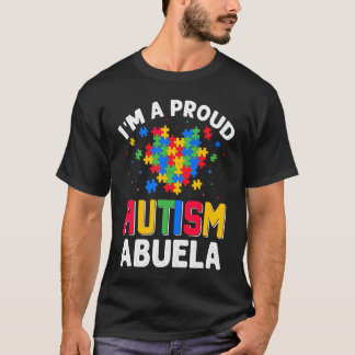 T-shirt Autism Awareness Matching Family I'm a Proud Autis
