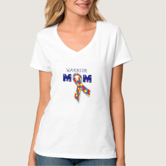 T-shirt Autism Warrior Maman