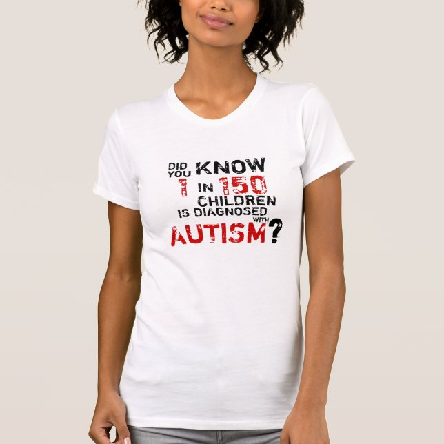 T-shirt autisme (Devant)