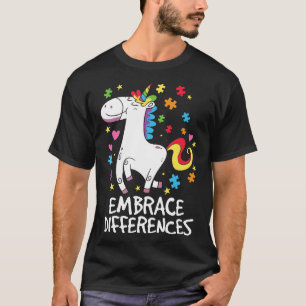 T-shirt Autisme-Appréciez les différences Autisme Sensibil