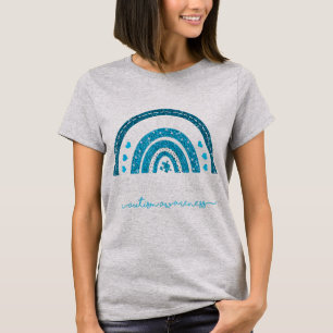T-shirt Autisme Arc En Avril Nous Portons Blue Autism Awar