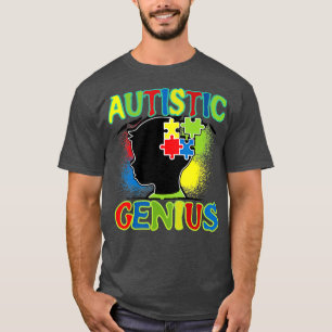 T-shirt Autisme Autisme Génie Sensibilisation sur l'autism