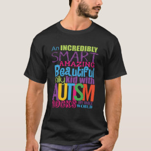 T-shirt Autisme - Ça déchire mon monde !!