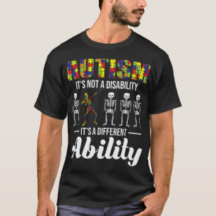 T-shirt Autisme Capacité Différente - Puzzle Autiste Autis