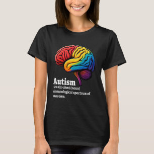 T-shirt Autisme Cerveau Neurologique Spectre Incroyable Au