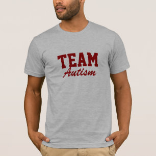 T-shirt Autisme d'équipe