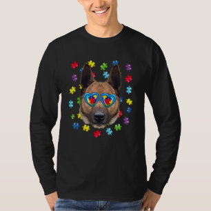 T-shirt Autisme drôle Australian Cattle Dog Lunettes de so