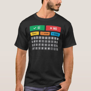 T-shirt Autisme espagnol AAC PECS Pointing Communication 0