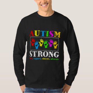 T-shirt Autisme fort