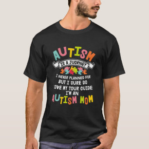 T-shirt Autisme Maman Correspondance Famille Cadeaux Sensi