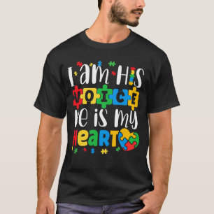 T-shirt Autisme Maman Maman Maman Autiste Mois Sensibilisa