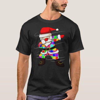 T-shirt Autisme Père Noël Dabb