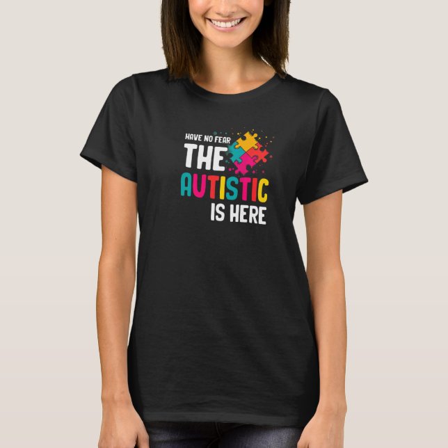 T-shirt Autisme Pour Adultes Syndrom Autiste Asd Autiste A (Devant)