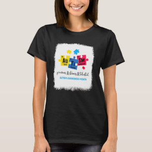 T-shirt Autisme Précieux Fort Talentueux Sensibilisation à