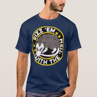 T-shirt Autisme Rizz Em Avec Tism Autistic Possum