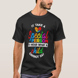 T-shirt Autisme Sensibilisation Personne Spéciale Écouter 