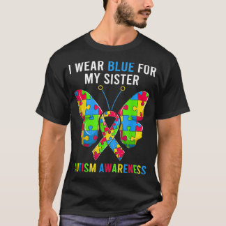 T-shirt Autisme Soeur Aîné, Beurre de Sensibilisation sur