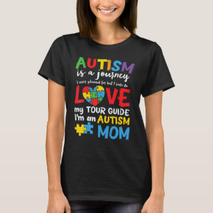 T-shirt Autisme Spectre Trouble Mama Fière Sensibilisation