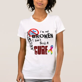 T-shirt Autiste, non cassé