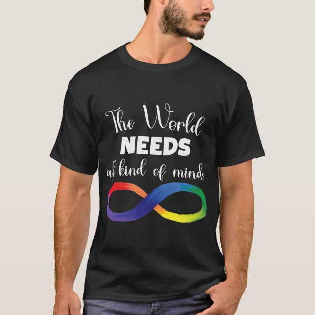 T-shirt Autistic Pride, cette incroyable sensibilisation à (Devant)