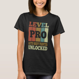 T-shirt Auto Body Painter Pro déverrouillé Style Vintage u