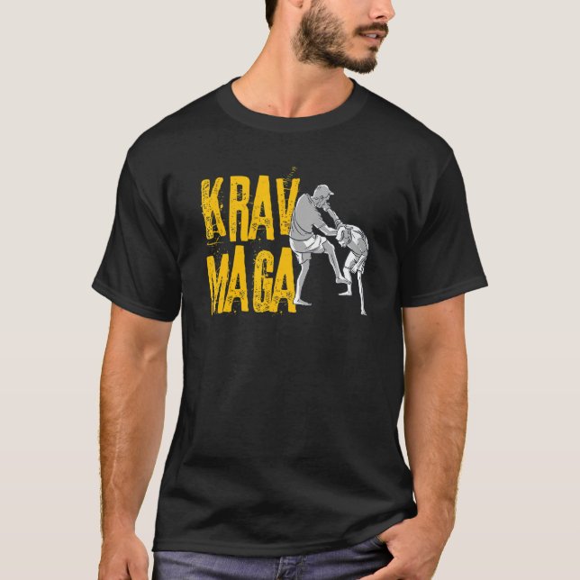 T-shirt Auto-défense Krav Maga (Devant)