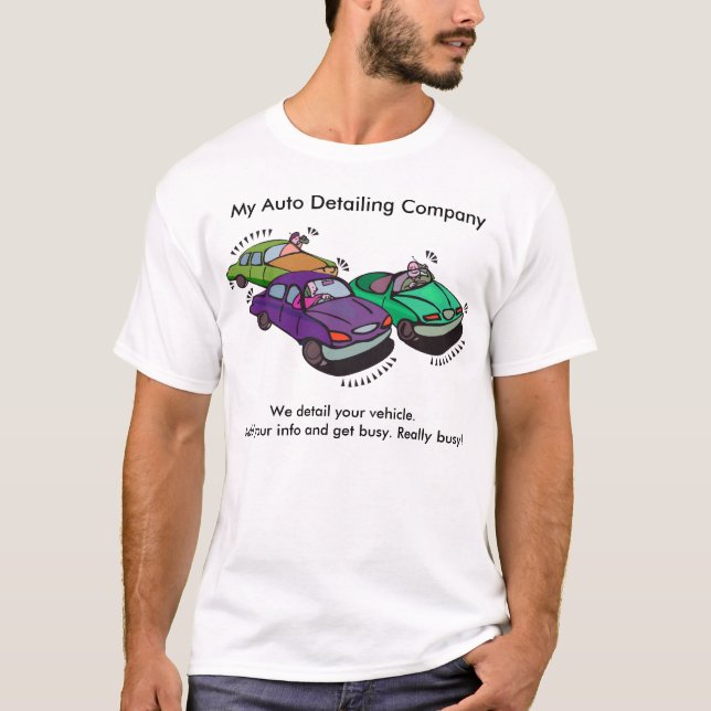 T-shirt Auto Detailer Company (Devant)
