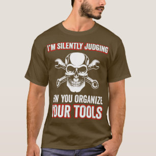 T-shirt Auto Mécanique Funny Garage Fixation Voitures Méca