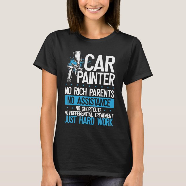 T-shirt Auto Painter Car Detailer Automotive Car Painter (Devant)
