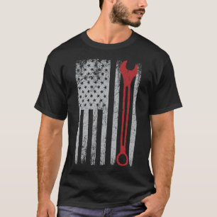 T-shirt Auto Repairman Car