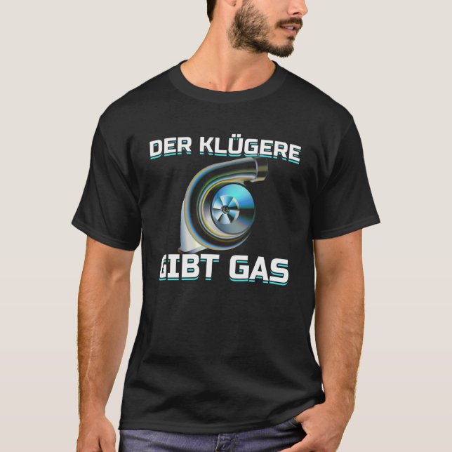 T-shirt Auto Tuner Outfit Voiture Mécanique Course Réglage (Devant)