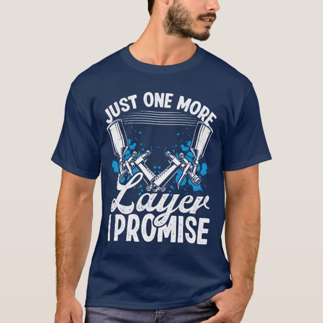T-shirt Autobodyechnician One more Vehicle Car Painter gir (Devant)