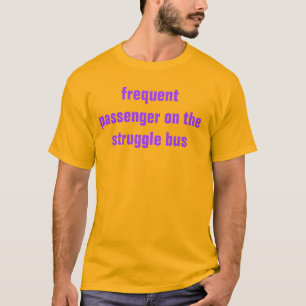 T-shirt autobus de lutte