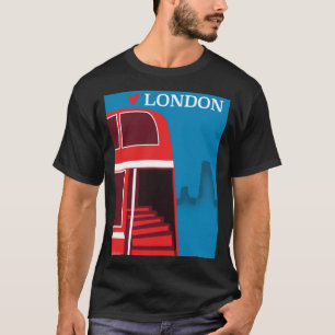 T-shirt Autobus de rouge de Londres