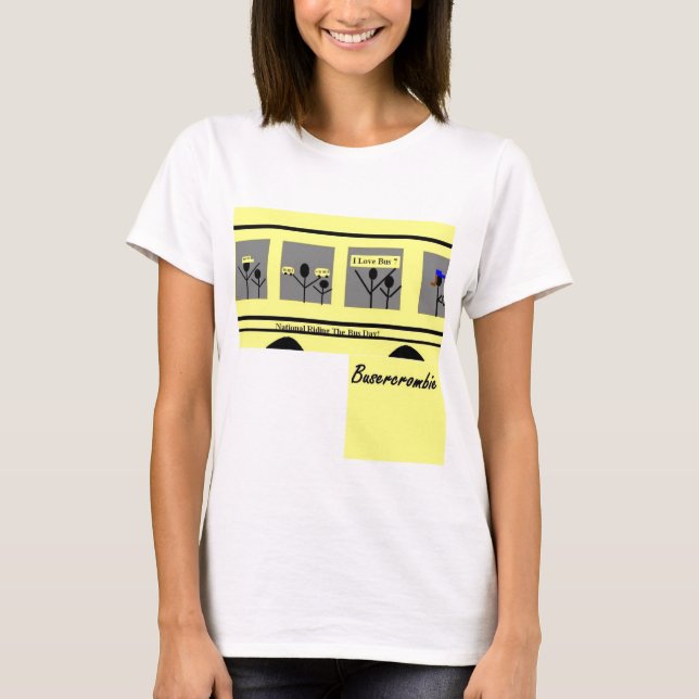 T-shirt autobus t-shirt3, busercrombie (Devant)