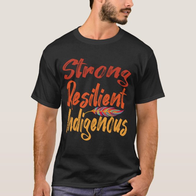 T-shirt autochtone résistant, autochtone (Devant)