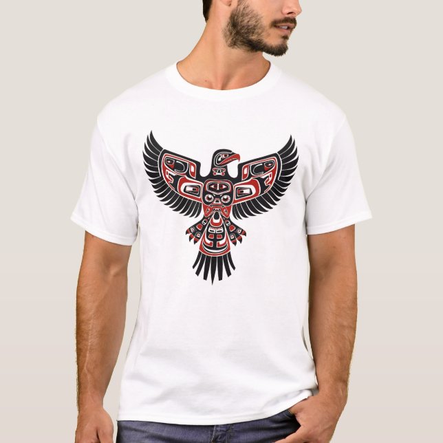 T-shirt Autochtones Haïdas Du Pacifique Nord-Ouest (Devant)