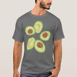 T-shirt Autocollant avocat crémeux avocat